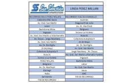 Colectivo gratuito para los festejos del domingo