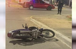 Dos menores heridas en un accidente entre un auto y una moto