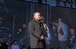 Durante el acto por el 9 de julio, Poletti llamó a debatir “qué modelo de libertad queremos”