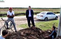 Se aproxima la finalización de la obra de cloacas en el barrio Laguna Paiva