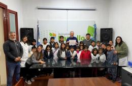 Estudiantes rurales presentaron un proyecto ambiental sobre el aguará guazú