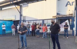 Los concejales dieron su apoyo a los trabajadores de ArreBeef