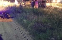 Vuelco fatal en la autopista