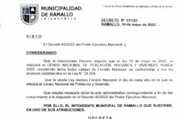 El Municipio estableció asueto administrativo para el día del Censo