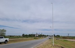 Continúa el recambio de luces LED en el puente de Ruta 51 y la Autopista