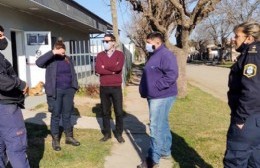 Reunión de seguridad en Villa General Savio