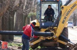 Continúan las obras de cordón cuneta en distintos puntos de la ciudad