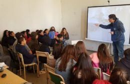 Charla de educación vial en Villa General Savio