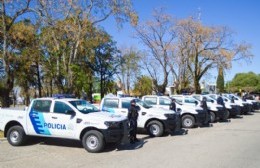 La Municipalidad de Ramallo recibió siete nuevos móviles de seguridad