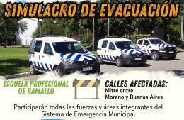 Simulacro de evacuación