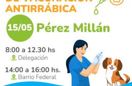 Vacunación antirrábica en todas las localidades