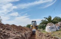 La Municipalidad extendió la red de agua en el barrio El Triángulo