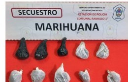 Detienen a joven con marihuana fraccionada en su poder