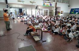 Capacitaciones en escuelas sobre prevención de incendios