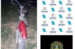 Un menor detenido por robar una moto