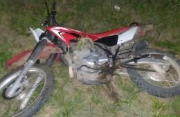 Motociclista sufrió heridas graves tras chocar con un camión en Villa General Savio