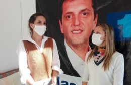 La diputada Micaela Morán visitó Ramallo