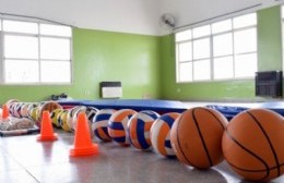 Equipamiento deportivo para escuelas de Ramallo