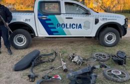 Recuperaron moto robada