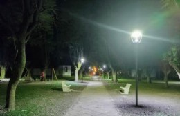 La Plaza San Carlos Borromeo ya cuenta con nuevas luminarias