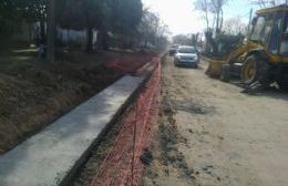 Cronograma de obras públicas en barrio Laguna Paiva