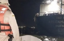 Chocan dos barcos frente a la costa de Ramallo