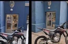 Recuperan moto robada durante operativo policial en Pérez Millán