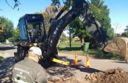 Comenzó la obra del pozo de bombeo en Villa General Savio