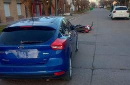 Accidente de tránsito con heridos leves en Pérez Millán