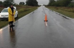 Lluvia incesante: están cerrados los accesos a la ciudad