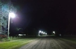 Recuperación de plaza y cambio de luminarias en Villa General Savio