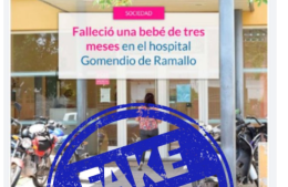 Desde el Hospital informan sobre una Fake News que circula