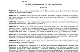 Oficialmente se constituyó la Escuela Técnica N° 3: ya no es anexo de la Técnica N° 1