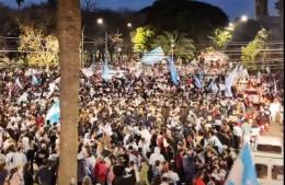Accidentes y disturbios marcaron los festejos por la clasificación de Argentina a la final