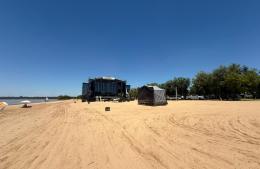 Operativo especial para el Festival de Rock en las playas de Ramallo