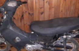 Recuperan moto robada en Ramallo