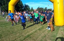 La Maratón Azul  fue una fiesta