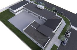 Empieza a tomar forma el nuevo edificio de la Escuela Secundaria N&deg; 4