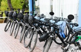 ¿Qué pasó con las bicicletas destinadas a seguridad?