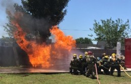 Bomberos de Ramallo están realizando una capacitación internacional