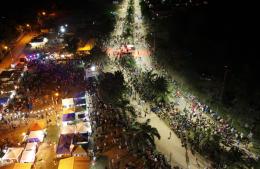 El primer carnaval en arena del país fue una fiesta