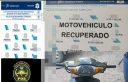 Joven detenido por robar una moto