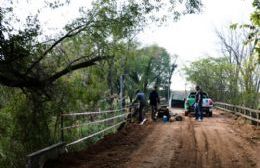 Habilitan el puente sobre el Arroyo Las Hermanas