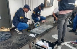 Secuestran 22 kilos de cocaína en la autopista