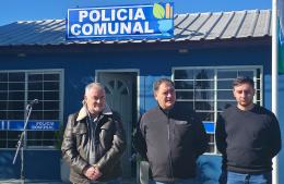 Poletti y Javier Alonso presentaron nuevos patrulleros para Ramallo