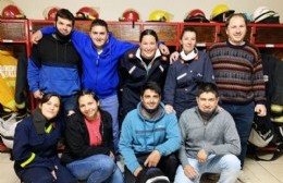 Ramallo sumó nueve bomberos voluntarios