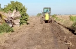 Reparaciones en la Ruta 1001