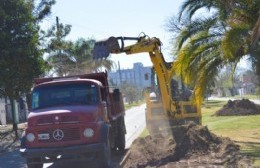 Comenzó la obra de Avenida Mitre