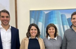 Giammaria y los hermanos Passaglia se reunieron con Patricia Bullrich