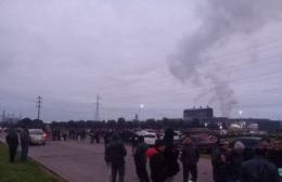 Protesta de la UOM frente a Siderar